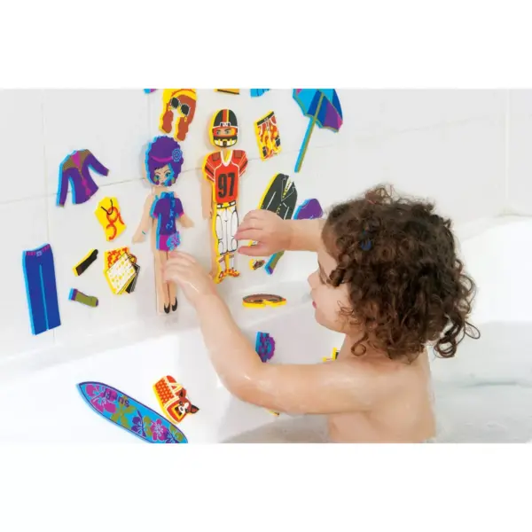 Magic Creations Splash of Fashion Foam Bath Toy - 39pc