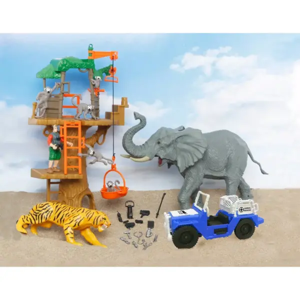 Animal Planet Safari Playhouse Play Set