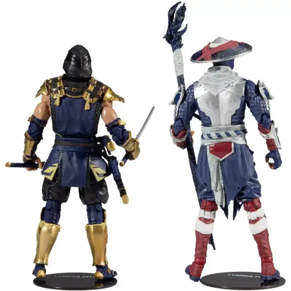 Mcfarlane Toys Mortal Kombat 7 Inch Action Figure 2-Pack | Scorpion & Raiden