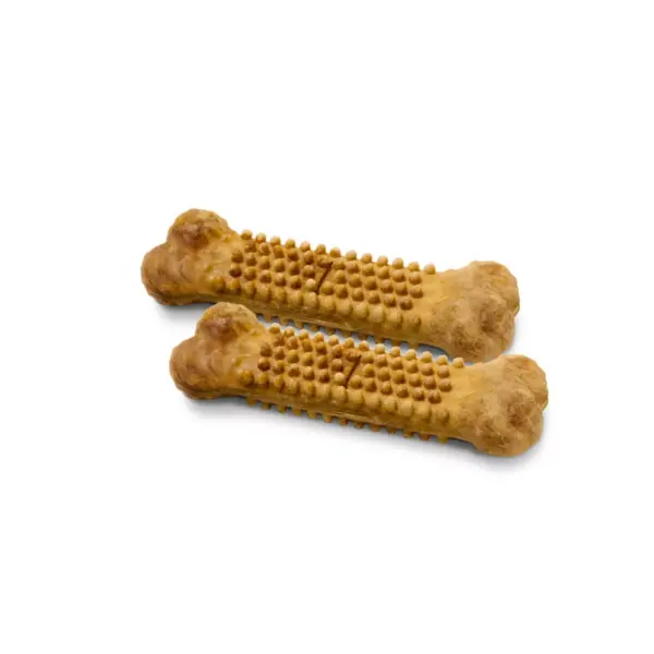 Nylabone Natural Medium Chicken Nubz Chewy Dog Treats - 4ct