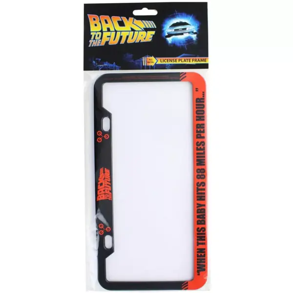 Factory Entertainment Back to the Future 88 MPH License Plate Frame