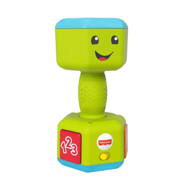 Fisher-Price Laugh & Learn Countin' Reps Dumbbell Toy