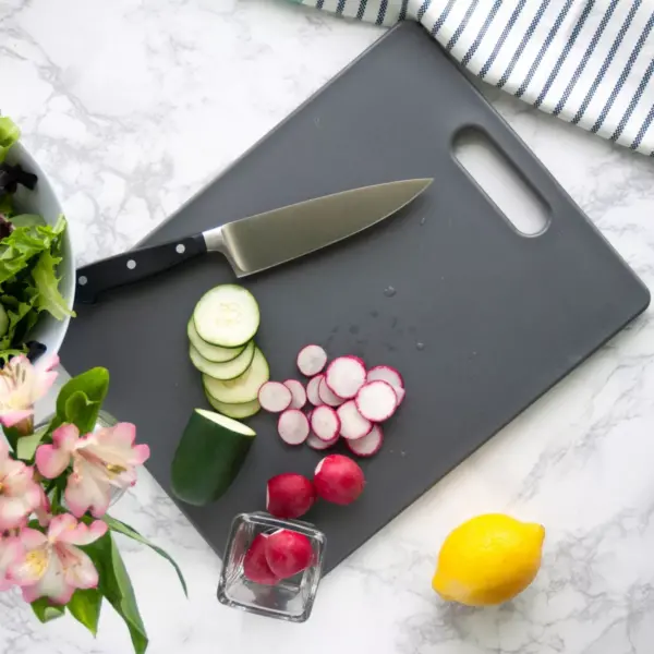 Architec Our Original Gripper Cutting Board 11"x14" Gray