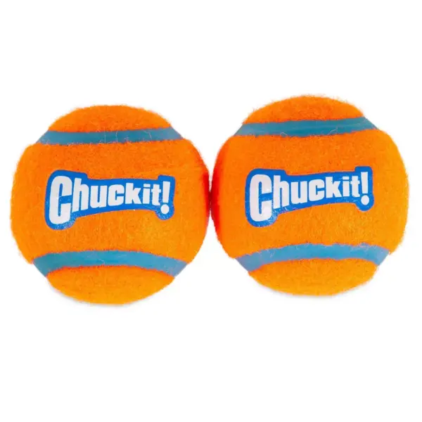 Chuckit! 2pk Tennis Ball Dog Toy - Orange & Blue - S