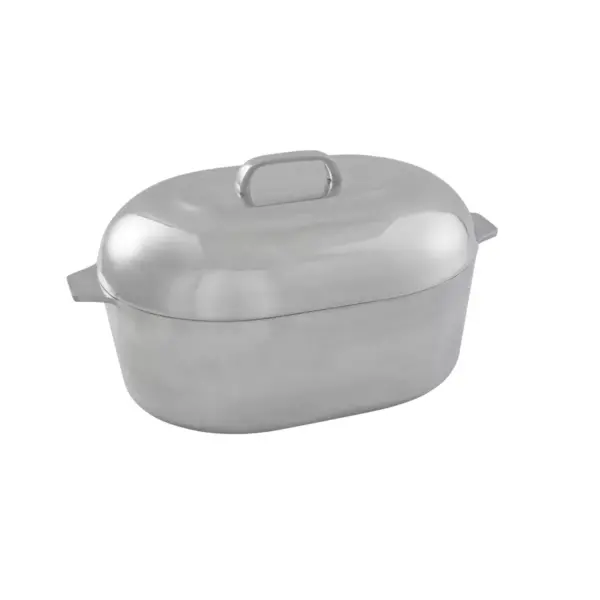 Imusa 15" Cajun Classic Oval Aluminum Roaster