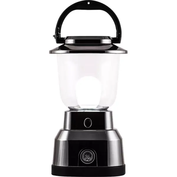 6D 7.3" LED Outdoor Lantern Nickel - Enbrighten