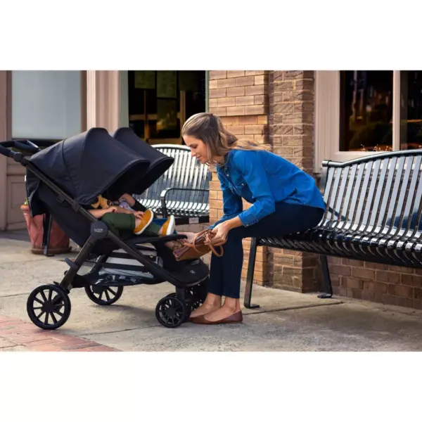 Britax B-Lively Double Stroller - Raven