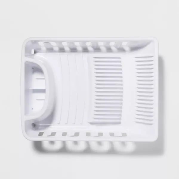 Plastic Dish Drainer White - Room Essentials™