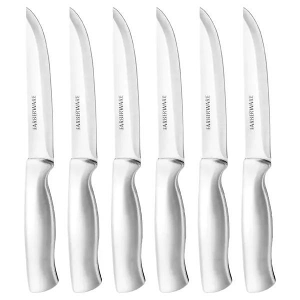 Farberware 15pc Stainless Steel Knife Block Set