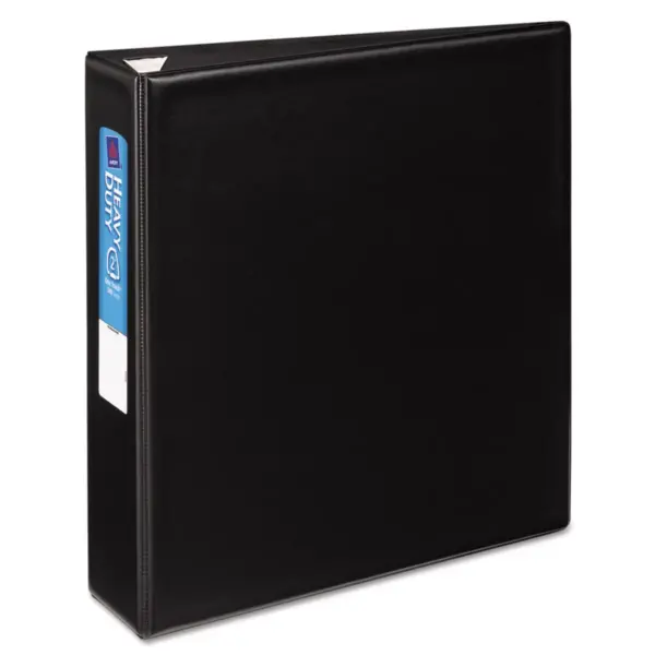 Avery Heavy-Duty Binder with One Touch EZD Rings 11 x 8 1/2 2" Capacity Black 79982