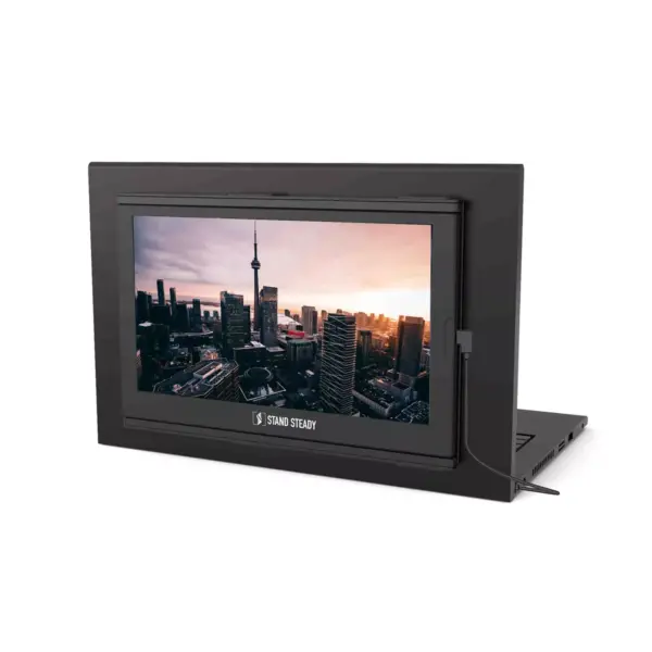 SideTrak Slide 12.5" Attachable Portable Monitor for Laptop - IPS Full HD 1920x1080 USB Display - Black