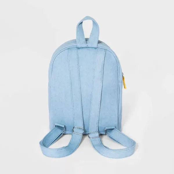 Girls' Denim Mini Backpack - Cat & Jack™ Blue