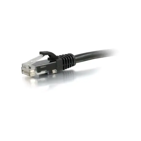 C2G 3ft Cat6 Snagless Unshielded (UTP) Network Patch Ethernet Cable - Black - Category 6 for Network Device - RJ-45 Male - RJ-45 Male - 3ft - Black