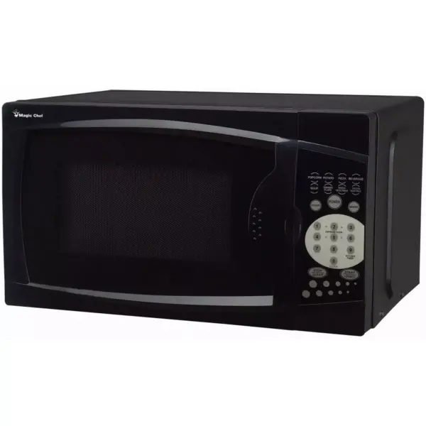 Magic Chef MCM770B 700 Watt 0.7 Cubic Feet Microwave with Digital Touch Controls, Black