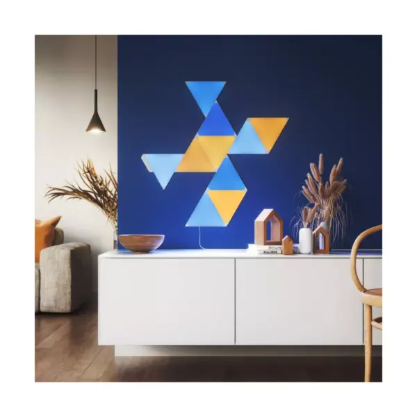 Nanoleaf 7pk Shapes Triangle Smarter LED Light Kit