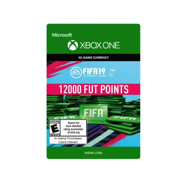 FIFA 19: Ultimate Team FIFA Points 12,000 - Xbox One (Digital)