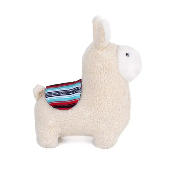 ZippyPaws Storybook Snugglerz Liam the Llama Dog Toy