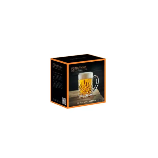 Riedel 95635 Nachtmann Nobelesse 21.2 Ounce Crystal Glass Drinkware Stein Beer Mug, Clear