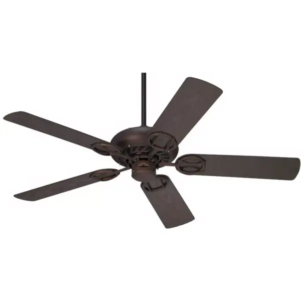 52" Casa Vieja Rustic Farmhouse Outdoor Ceiling Fan Oil Rubbed Bronze Wet Rated for Porch Patio