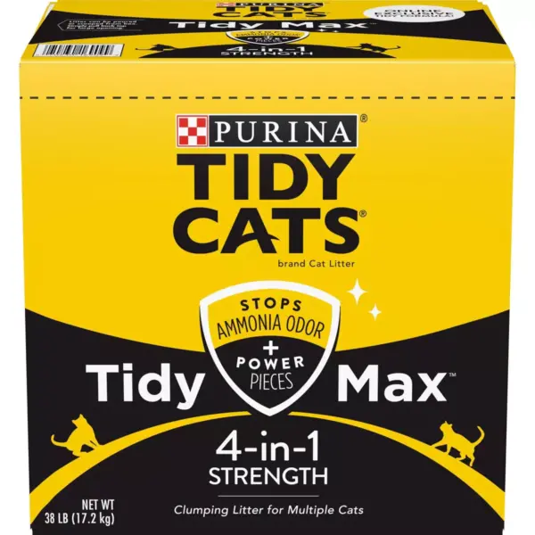 Tidy Cats Max 4-in-1 Strength Clumping - 38lb