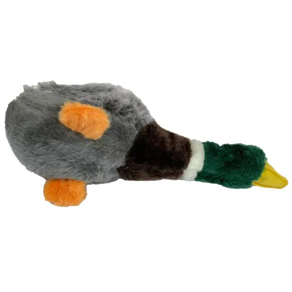 Multipet Migrator Stuffed Mallard Dog Toy - Brown - 16"