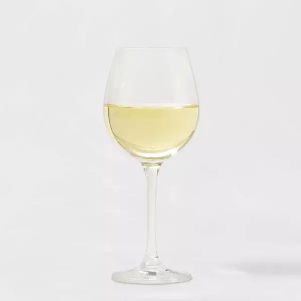 16.2oz 4pk Crystal White Wine Glasses - Threshold™