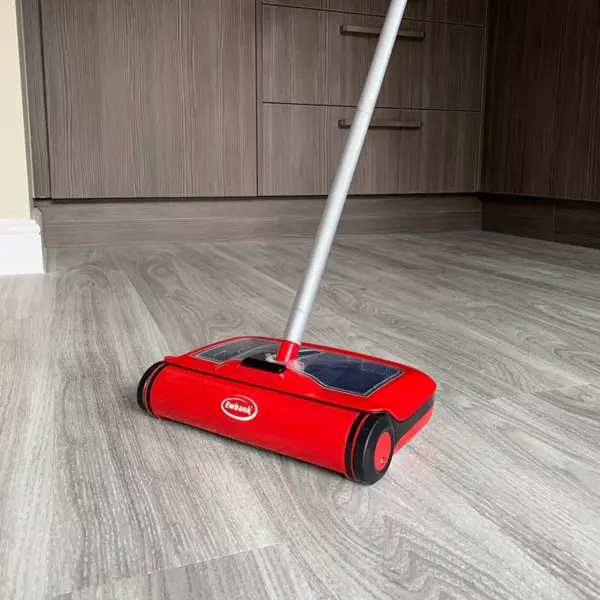 Ewbank Hardfloor Sweeper with Microfiber Duster - Red