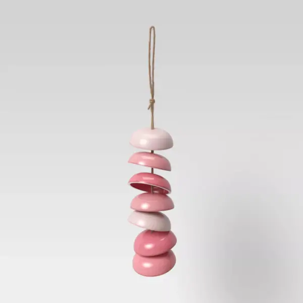 Ceramic Wind Chime Pink - Opalhouse™