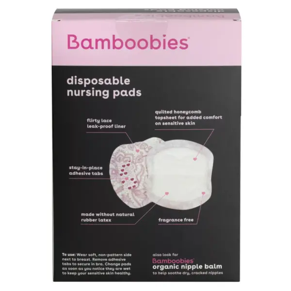 Bamboobies Disposable Nursing Pads - 120ct