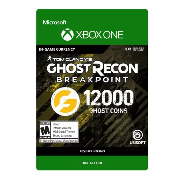 Tom Clancy's Ghost Recon Breakpoint: 12000 Ghost Coins - Xbox One (Digital)