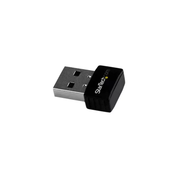 StarTech.com USB WiFi Adapter - AC600 - Dual-Band Nano USB Wireless Network Adapter - 1T1R 802.11ac Wi-Fi Adapter - 2.4GHz / 5GHz