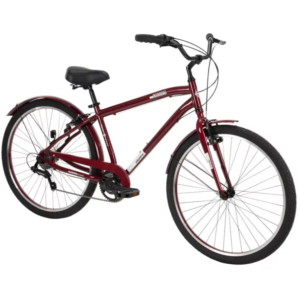 Huffy Men's Casoria 27.5" Comfort Hybrid Bike - Red