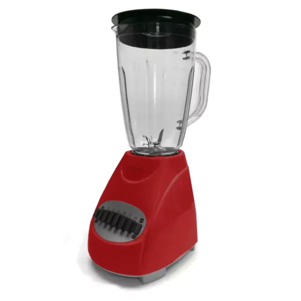 Brentwood 12-Speed Blender Glass Jar in Red