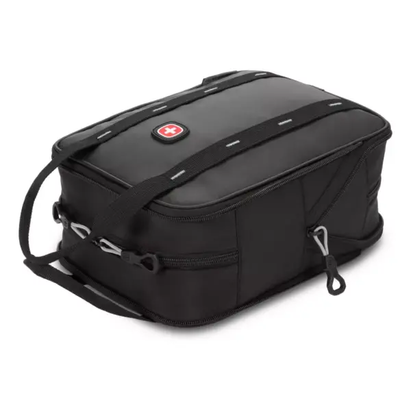 SWISSGEAR Zip-Line Collapsible Insulated Lunch Tote - Black