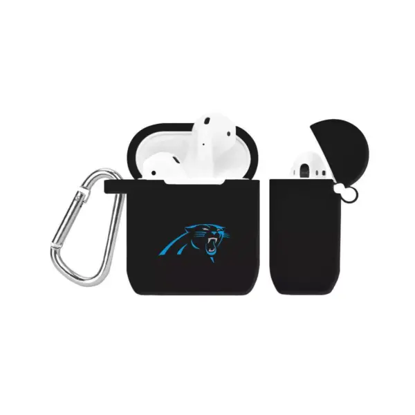 NFL Carolina Panthers Silicone AirPods Case Cover