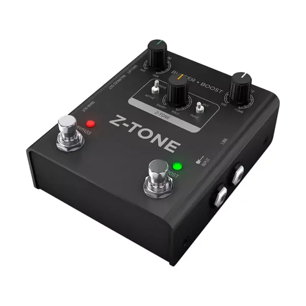 IK Multimedia Z-TONE Buffer Boost Effects Pedal Black