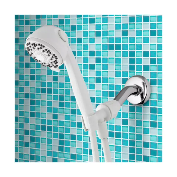 PowerSpray Hand Held Shower Head 5-mode White- Waterpik