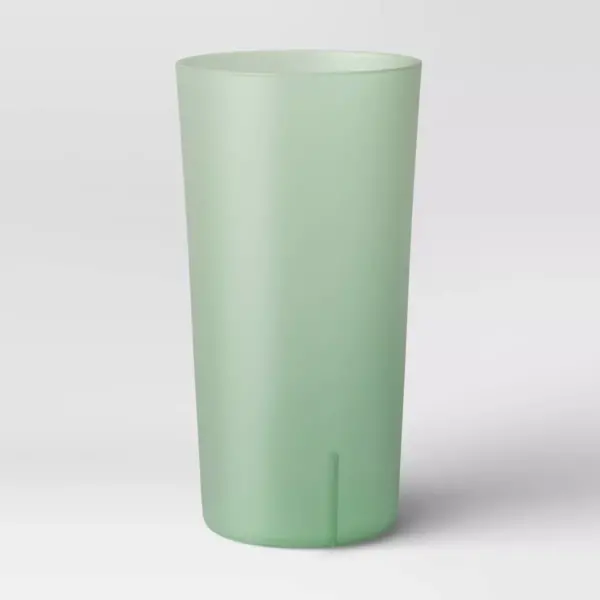 26oz Plastic Translucent Tumbler Black - Room Essentials™