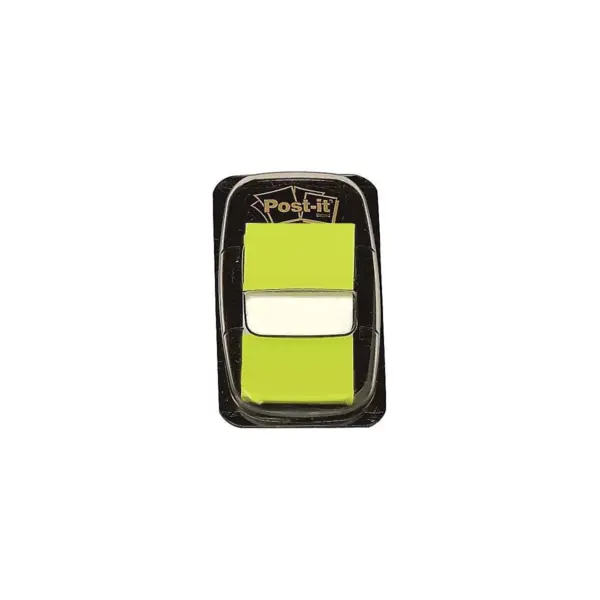 Post-it Standard Page Flags in Dispenser Bright Green 100 Flags/Dispenser 680BG2