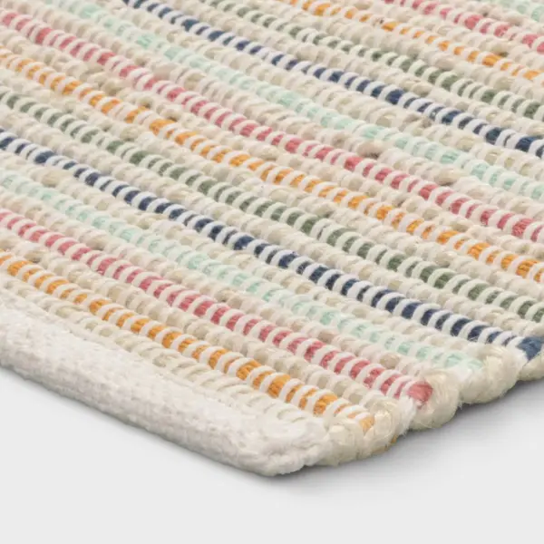 27"x45" Striped Ribbed Accent Rug - Pillowfort™