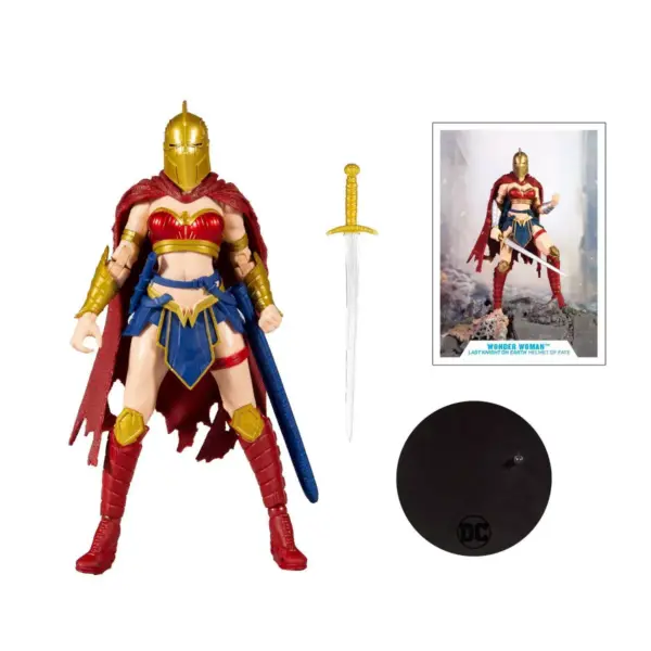 DC Universe 7" Action Figure - Wonder Woman with Helmet (Target Exclusive)