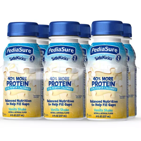 PediaSure SideKicks High Protein Nutrition Shake Vanilla - 6pk/48 fl oz