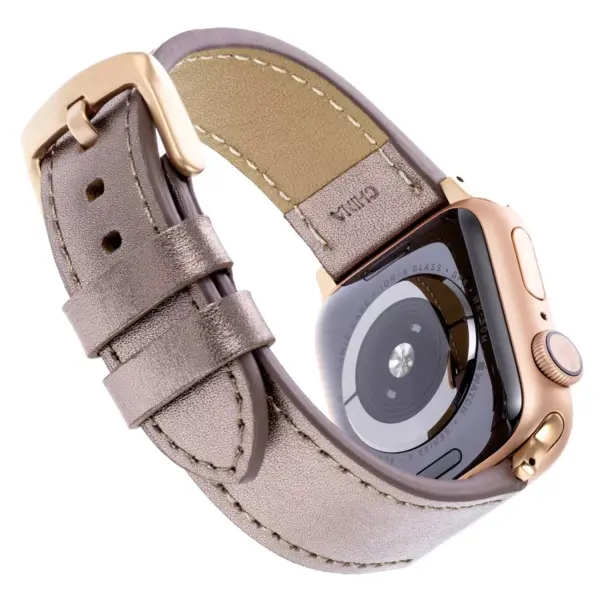 WITHit Apple Watch Leather Band - Bronze 38/40mm