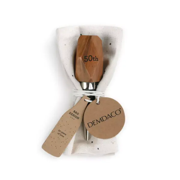 DEMDACO 50 Years Wine Bottle Bag & Stopper