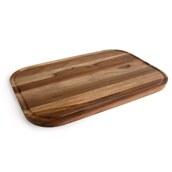 Architec Madeira Teak Edge-Grain Carving Board 12"x18"x.75"