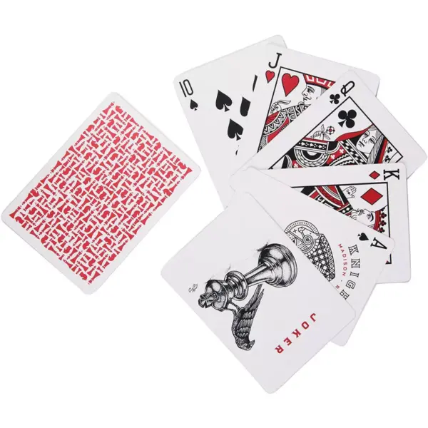 Ellusionist Red Knights Playing Cards Deck