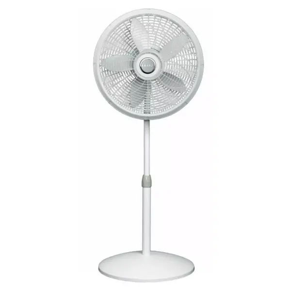 Lasko 18 Inch Elegance Performance Oscillating Standing Pedestal Fan (4 Pack)