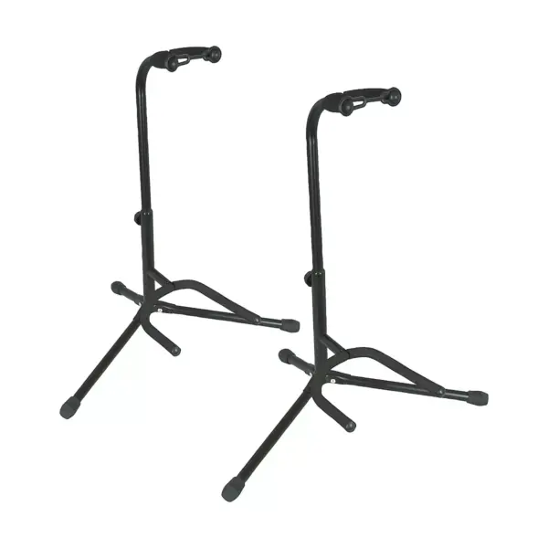 Musician's Gear Electric, Acoustic and Bass Guitar Stands (2-Pack)