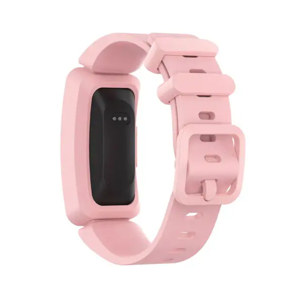 Insten Soft Silicone Replacement Band For Fitbit Inspire HR & Inspire / Inspire 2 & Ace 2, Pink