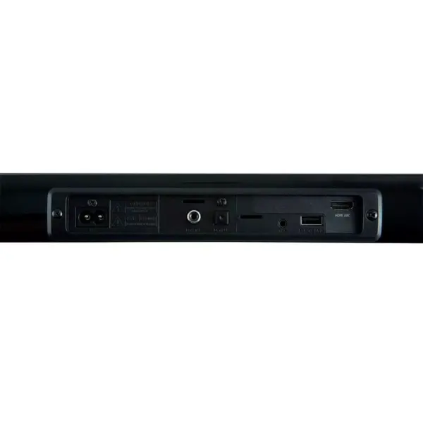 Monoprice SB-200 Premium Slim Soundbar - Black With HDMI ARC, Bluetooth, Optical, and Coax Inputs